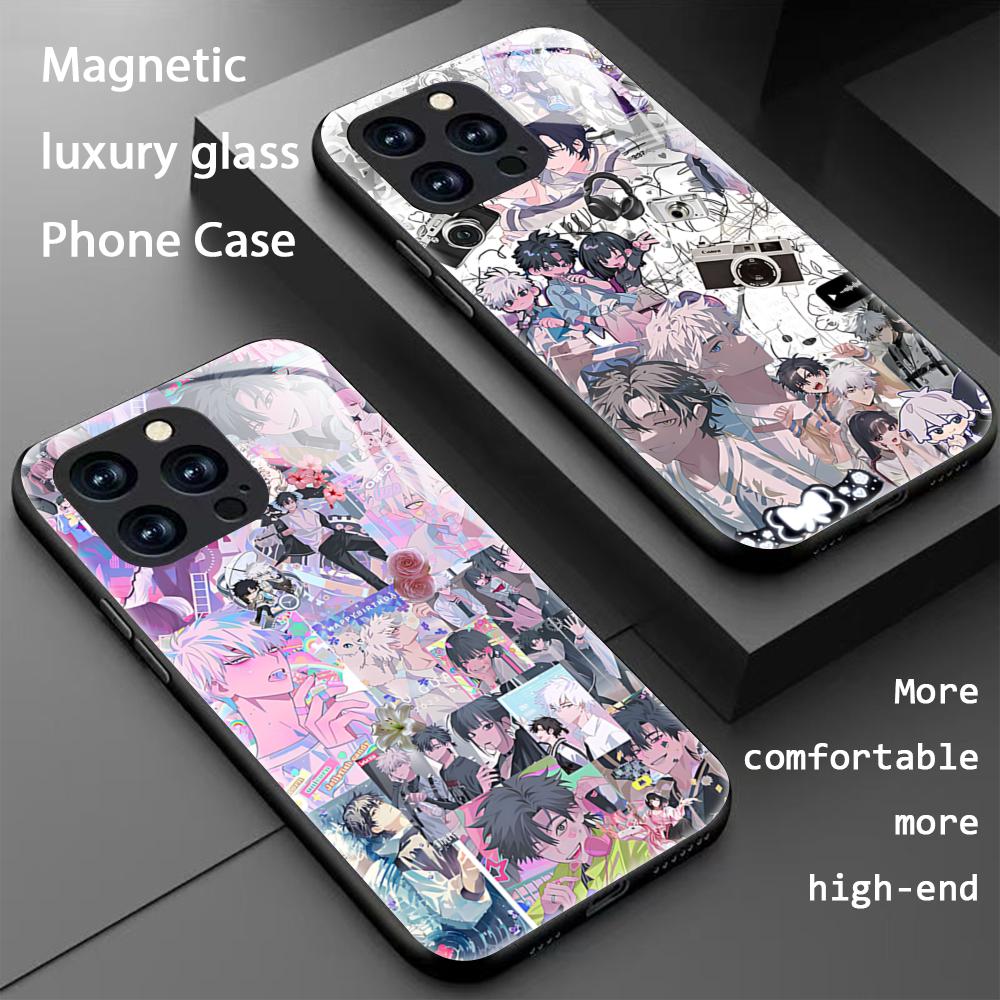 Phone Cases Xr Iphone - Funda magnética de cristal HOT Anime
