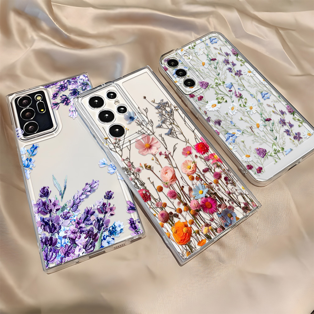 Phone Cases Galaxy A16 5G - Funda de Teléfono con Diseño Floral
