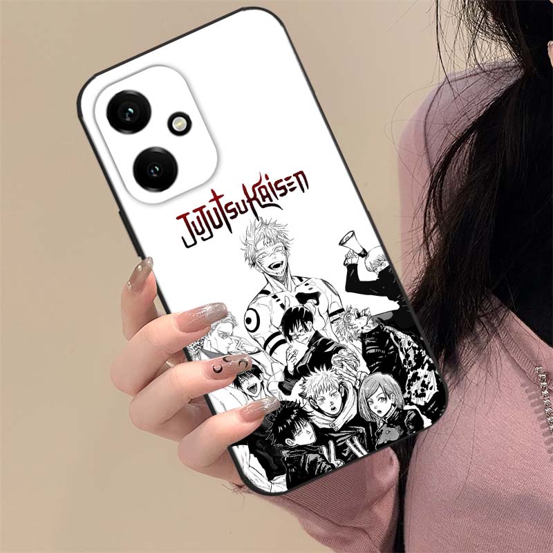 Funda de teléfono negra con di - Phone Cases Jujutsu Kaisen reseña y precio