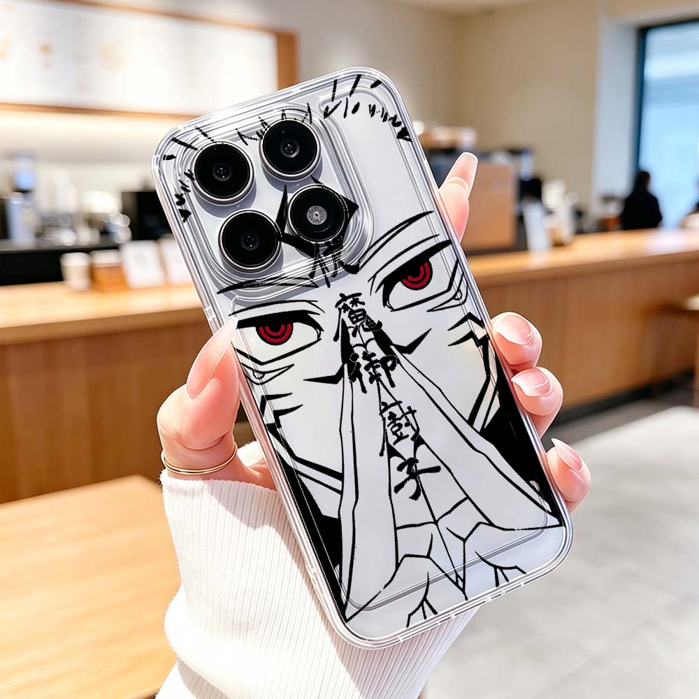 Funda Transparente Anime Jujut - Phone Cases Jujutsu Kaisen reseña y precio