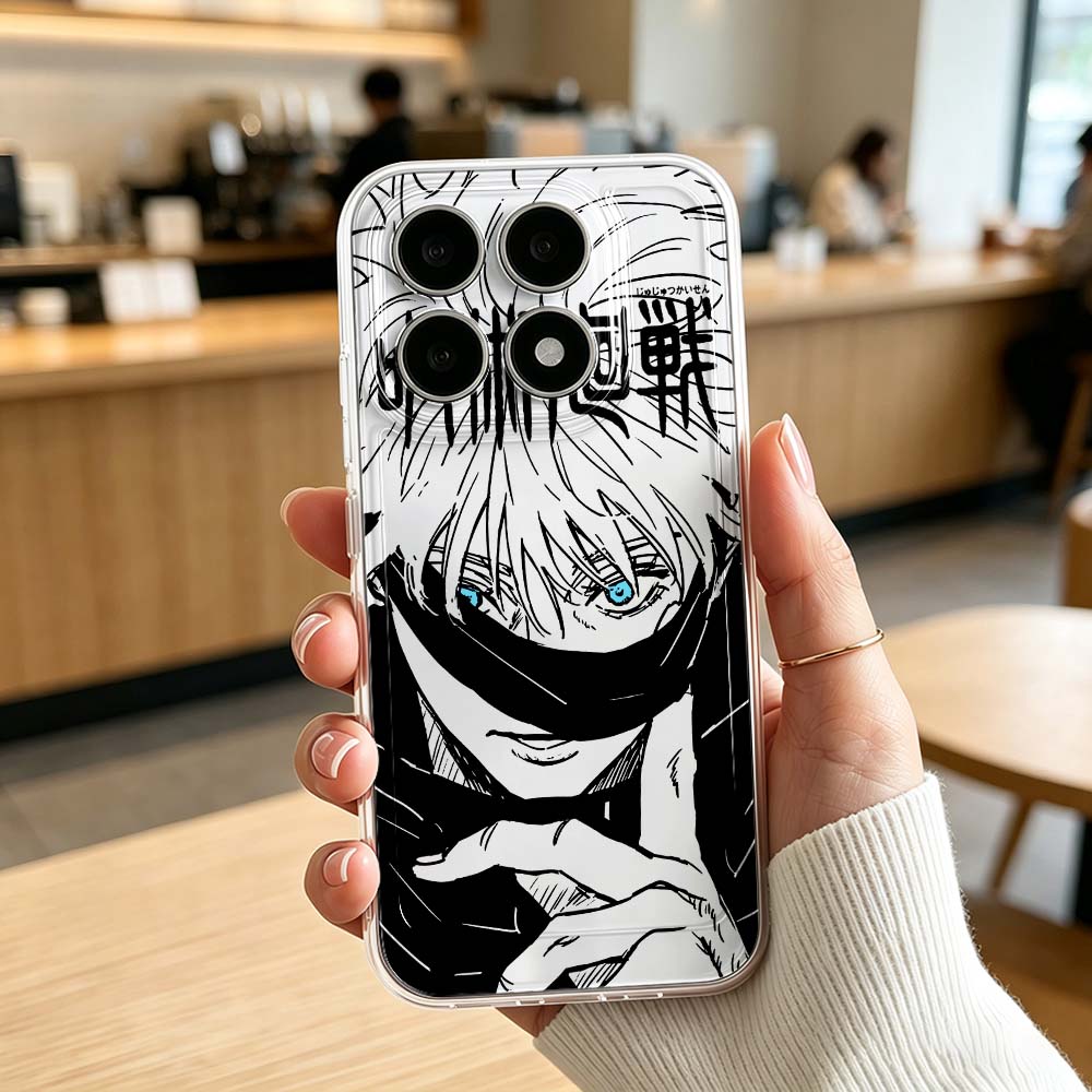 Funda Transparente Anime Jujut - Phone Cases Jujutsu Kaisen reseña y precio